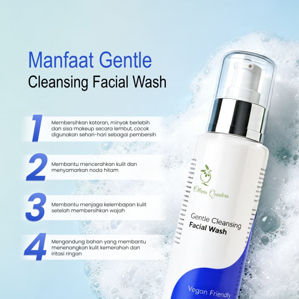 Gentle Cleansing Facial Wash, foto produk